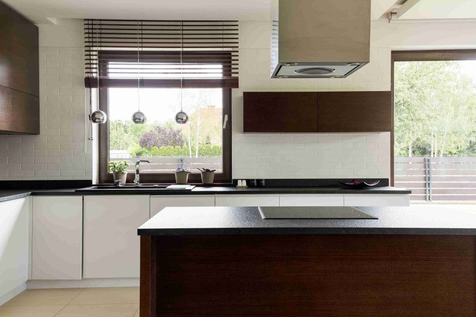 Modern kitchen remodel at Crownsville MD